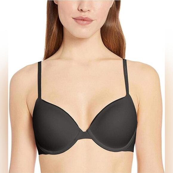 NWT Calvin Klein Women’s Constant Convertible Strap Lightly Lined Demi Bra, 32C - Picture 1 of 4